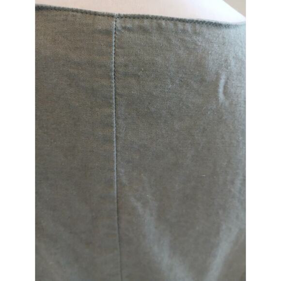 Morgan Taylor Cotton Linen button down short button down XL - Picture 5 of 8